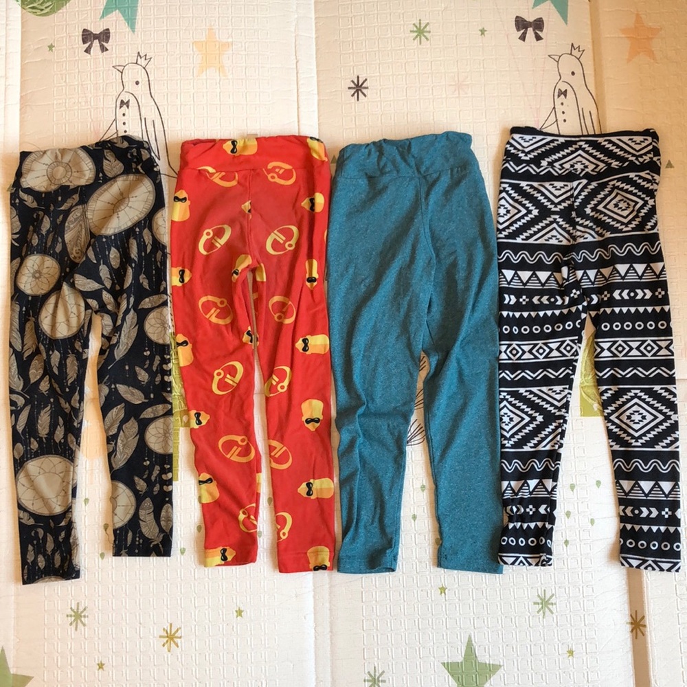 LuLaRoe toddler girl pants S/M
